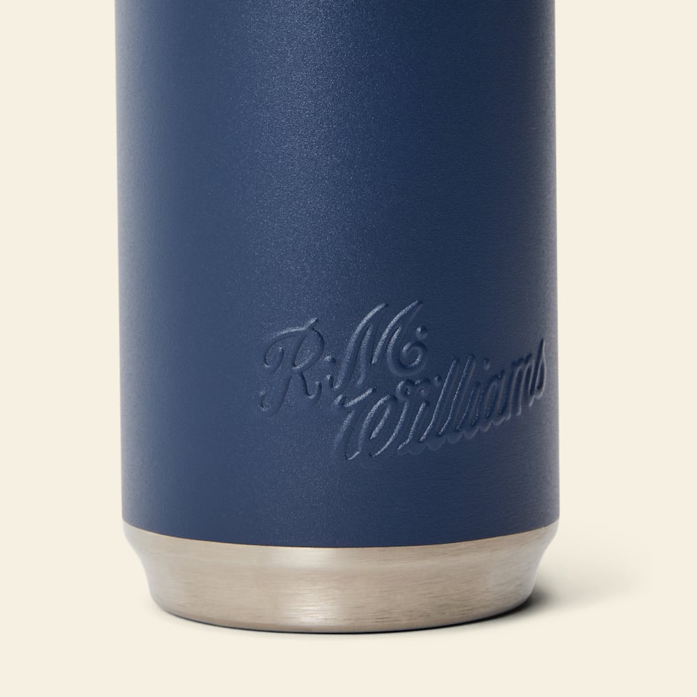 Vintage Navy 24oz Stainless Steel Vacuum Insulated Water Bottle