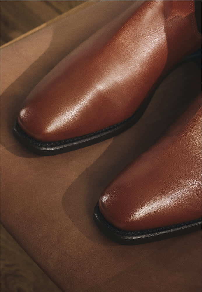 Burnished Comfort Craftsman Men's Dark Tan Leather Boot