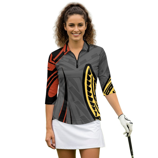 Women's 3/4 Sleeve Golf Top