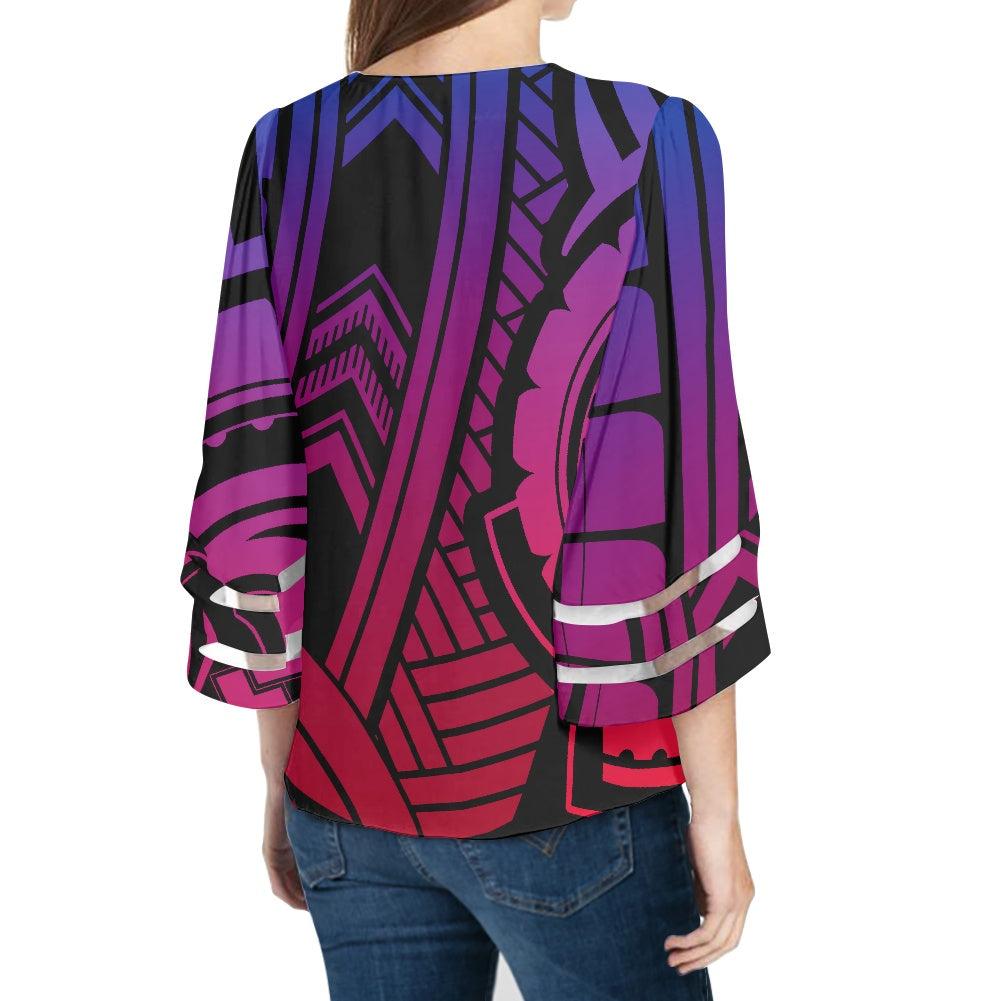 Women Puff Sleeve Blouse