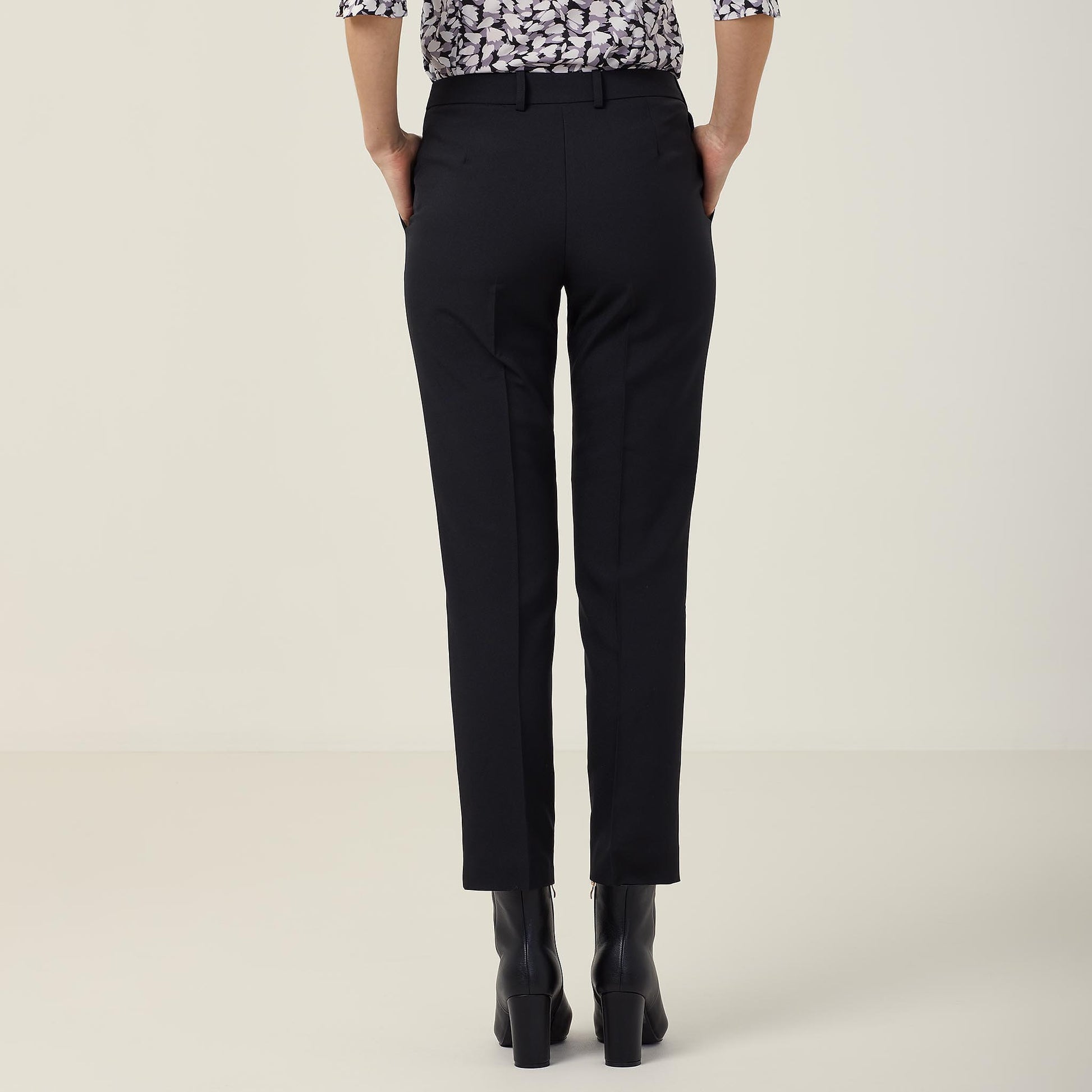 NNT Women's Helix Dry Slim Leg Work Pants - Professional, Comfortable, Black Stretch