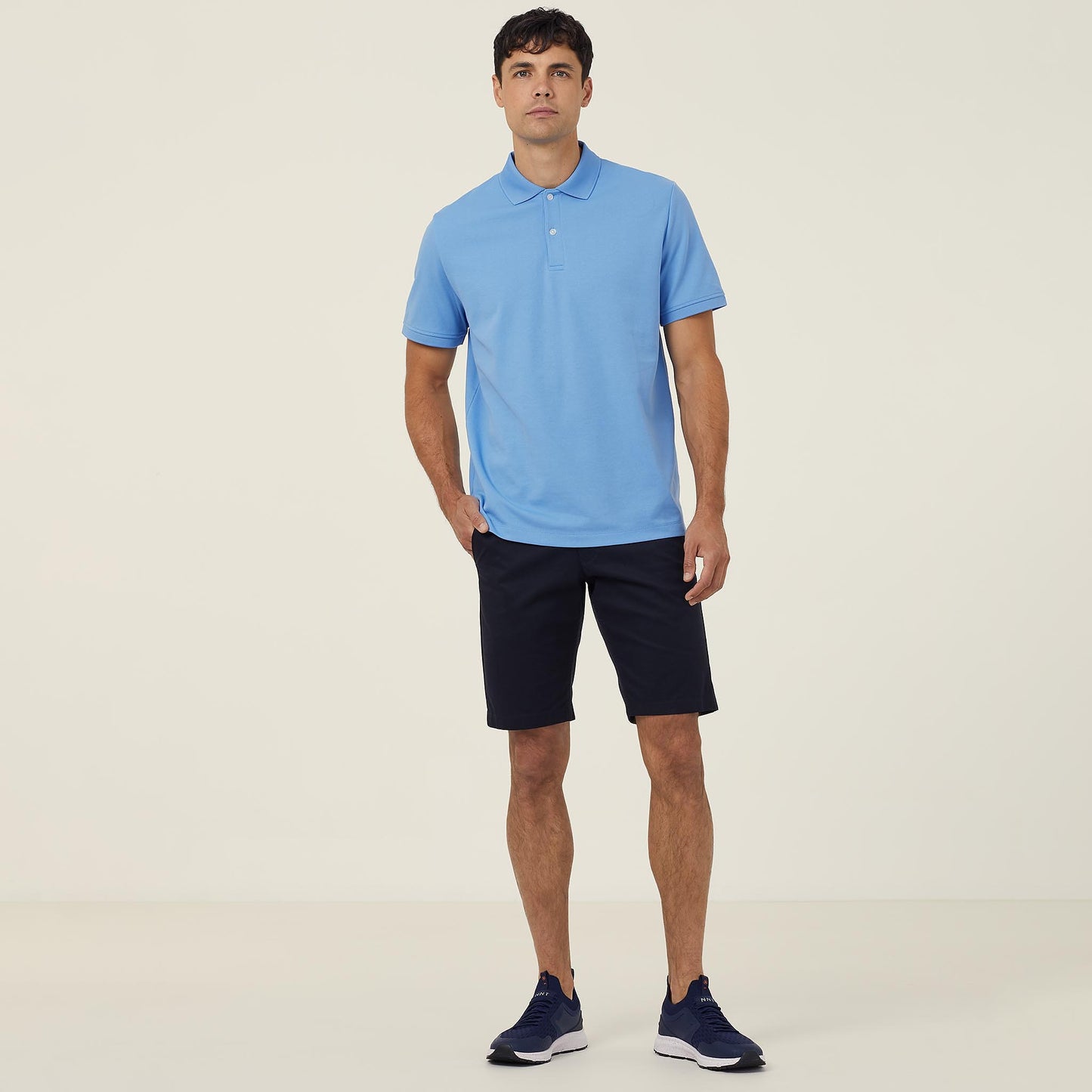 Men's NNT Antibacterial Polyface Short Sleeve Polo - Ultimate Comfort Workwear