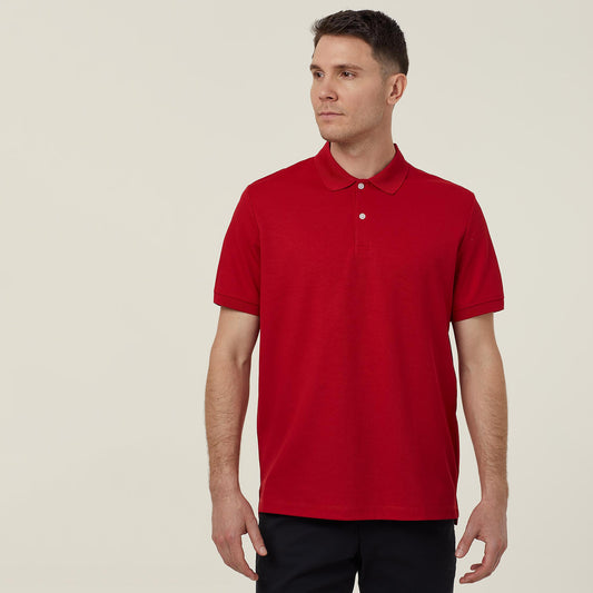 NNT Men's Antibacterial Polyface Short Sleeve Polo: Comfort, Freshness, Durability Workwear
