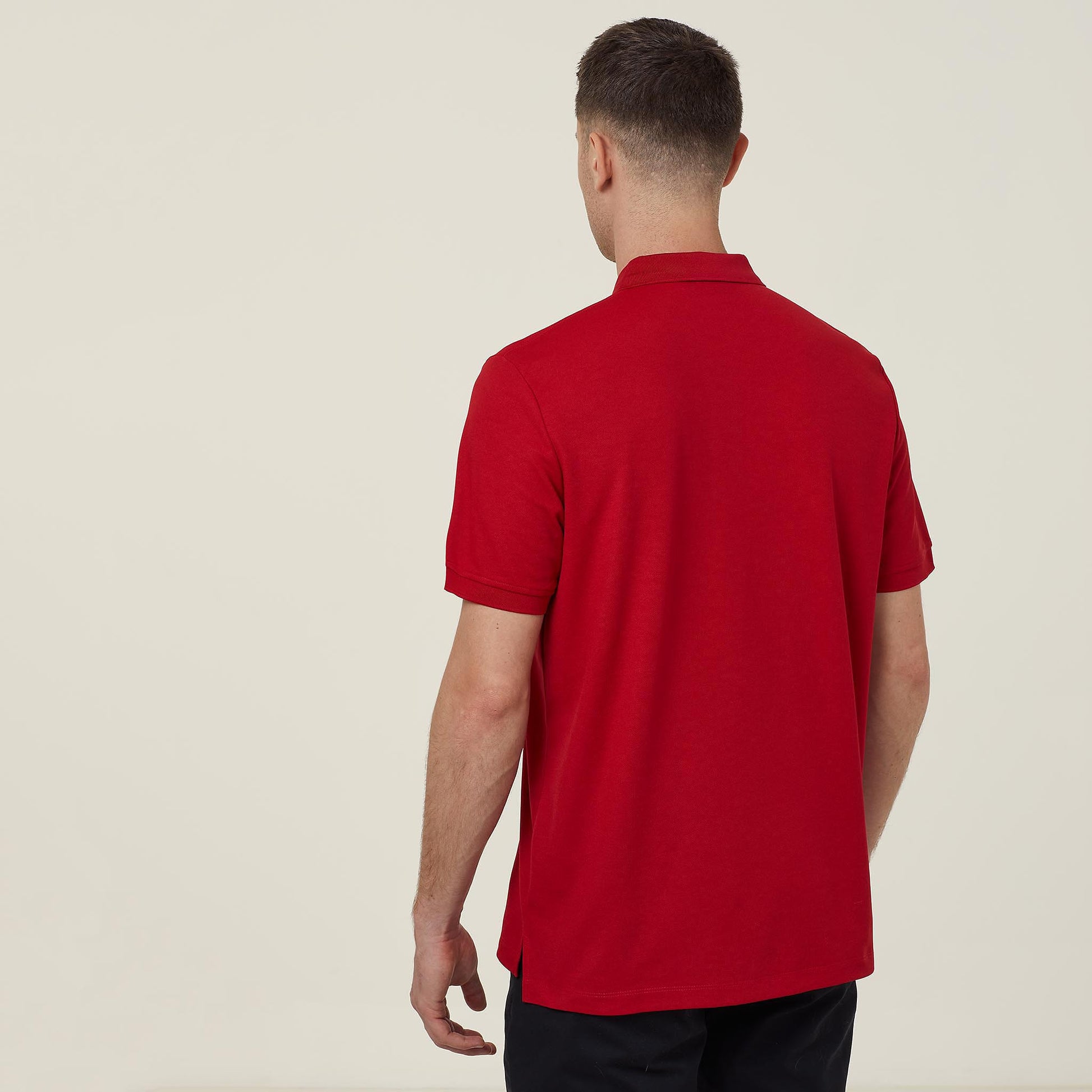 NNT Men's Antibacterial Polyface Short Sleeve Polo: Comfort, Freshness, Durability Workwear
