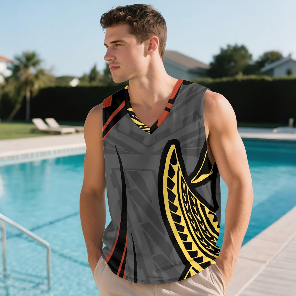 Men's V-neck vest