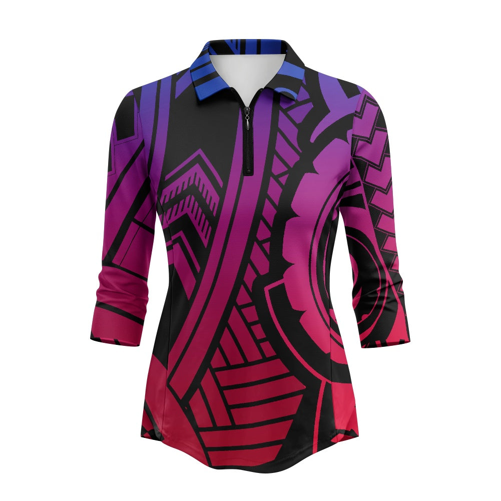 Women's 3/4 Sleeve Golf Top